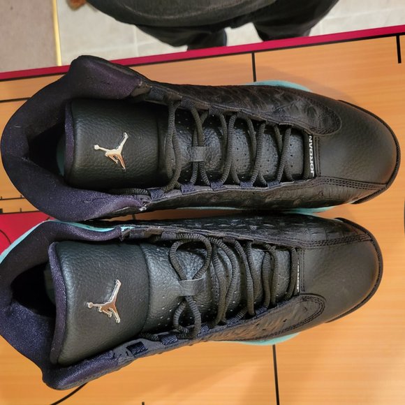 Jordan 13 Retro Black Island Green main image 8